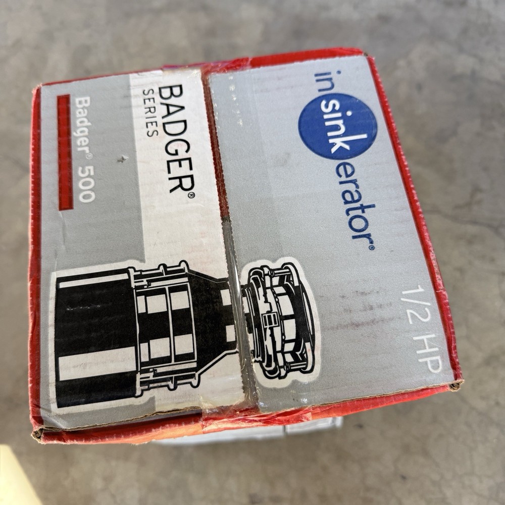 InSinkErator Badger 500 1/2 HP Continuous Feed Kitchen Garbage Disposal