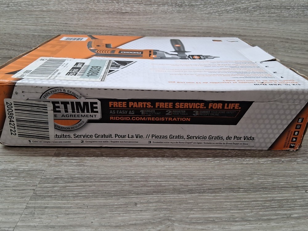 Ridgid R7111 1/2” Corded Variable Speed Drill (Used)?