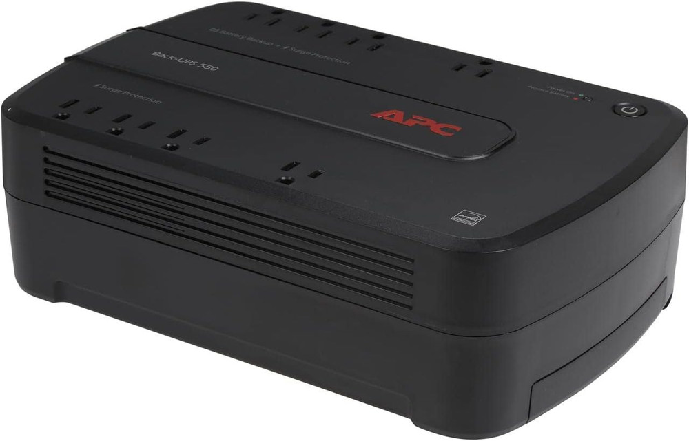 UPS Battery Backup for Computer, BE550G Surge Protector with Battery Backup, Dat