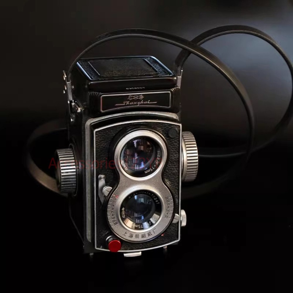 Cowhide Shoulder Strap Suitable for Seagull Double Reflex Camera Strap Type 4