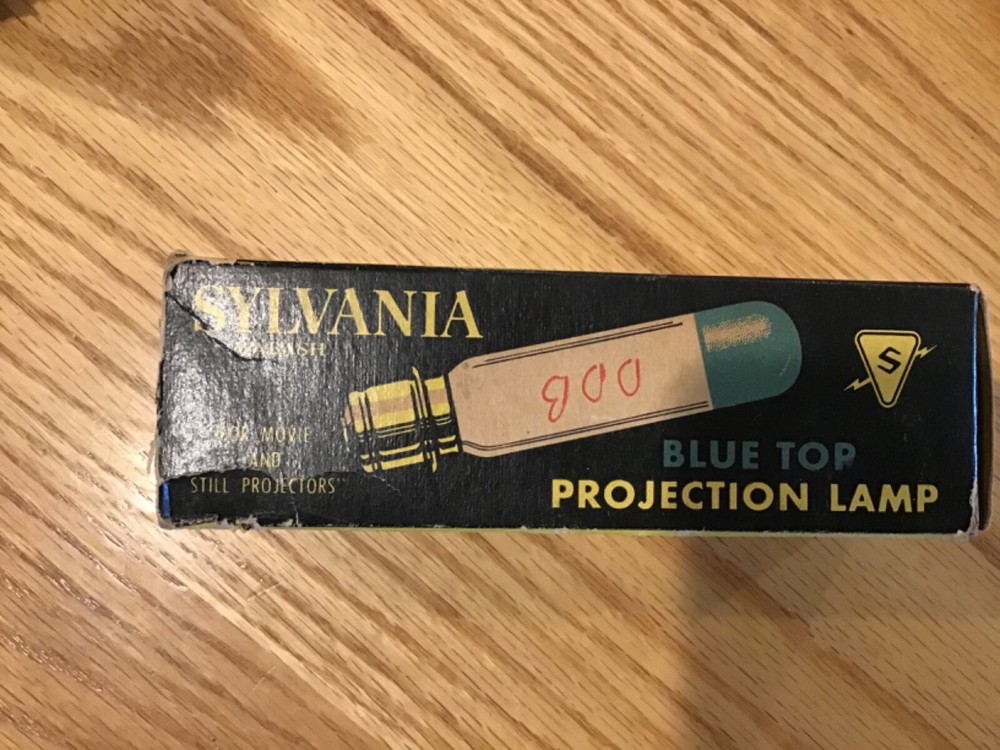 Sylvania Projector Lamp DDB Blue Top NOS