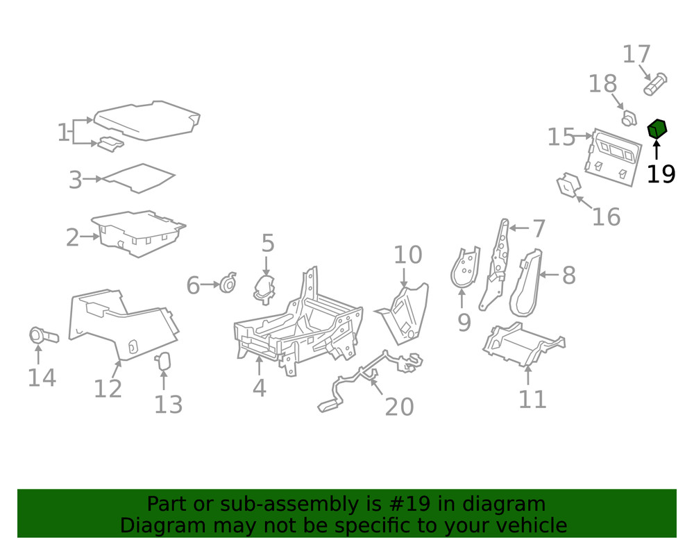 Genuine GM USB Port 13556338