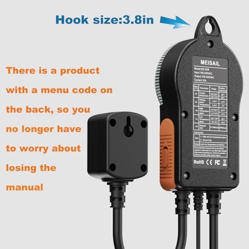 Temperature Controller, for Aquaculture or Plant Seedling, Pet MS-60B