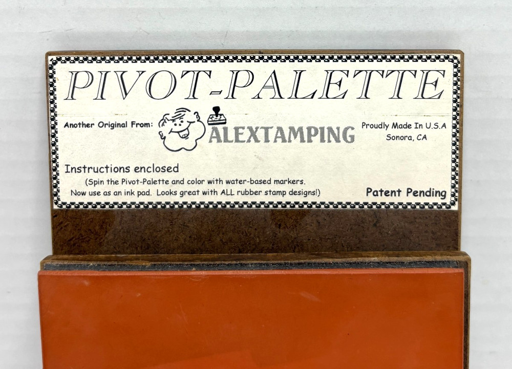 PIVOT PALETTE Alextamping Rubber Stamping Tool Marker Techniques