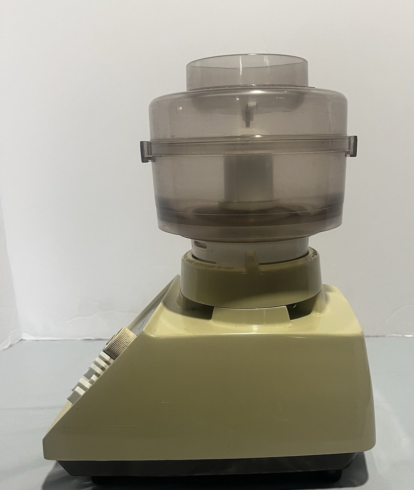 Osterizer Pulse Matic 12 Dual Range Cycle Blender Food Processor Works