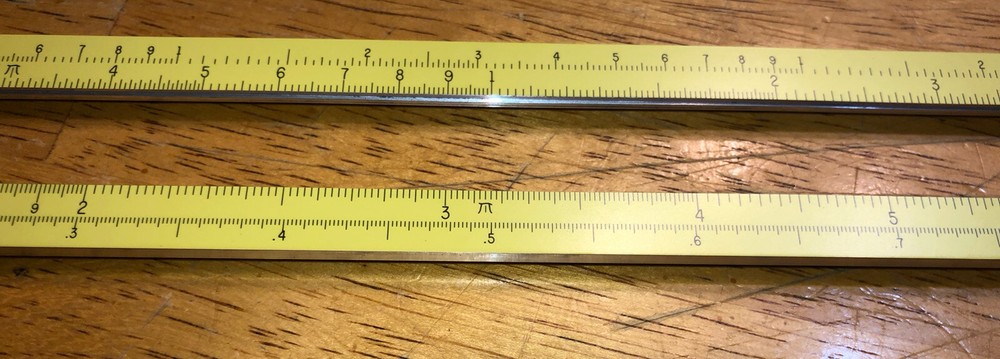 PICKETT COMPLEX TRIG PILOTS SLIDE RULE MODEL N902-ES WITH CASE