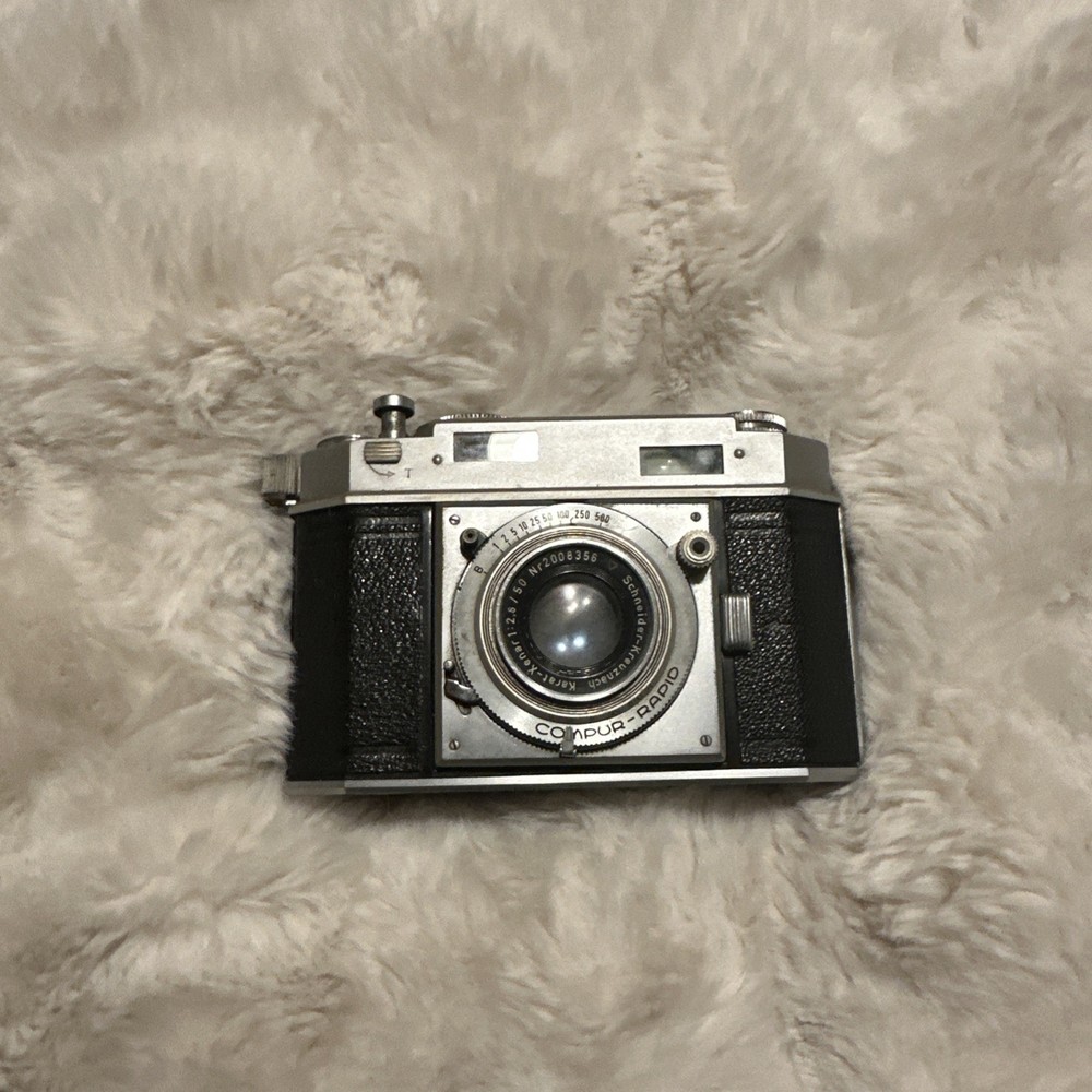 Agfa Karat 36 Folding Rangefinder Camera, Solagon Lens-Untested