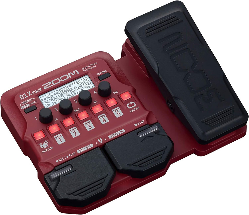 B1X FOUR Bass Multi-Effects Processor with Expression Pedal