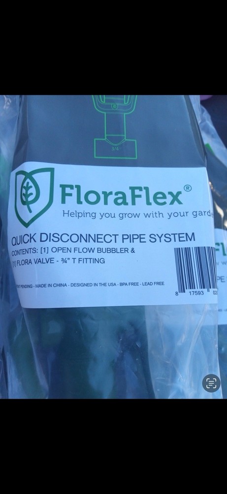 10 Floraflex Open Flow Bubblers