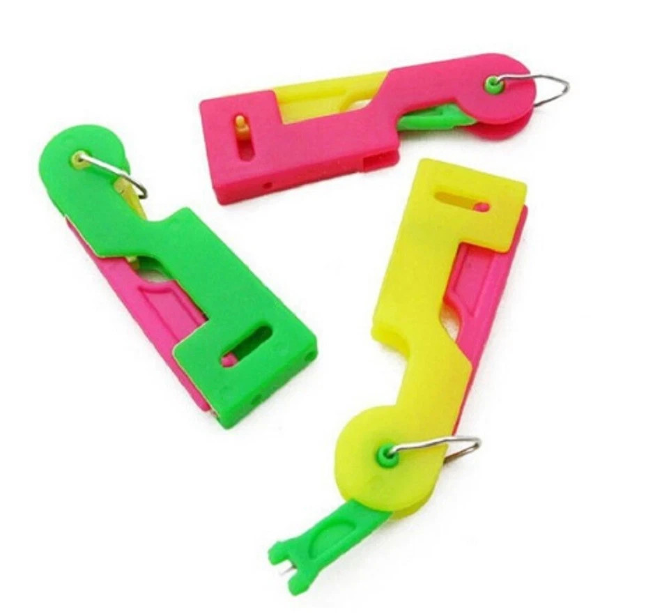 10-Pack Automatic Needle Threaders Easy Thread Guide Tool for Elderly Sewing