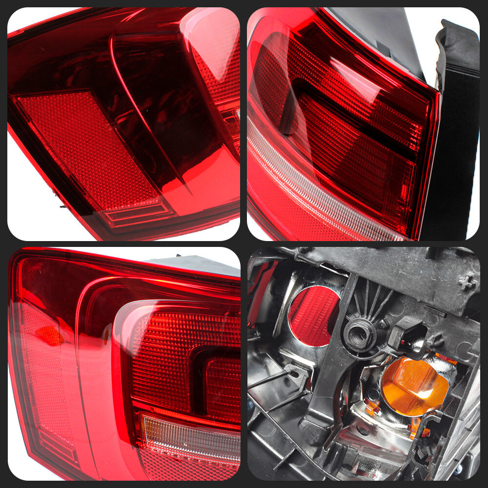 Tail Light Halogen Type W/O Bulbs For VW Jetta 2015-2018 Rear Tail Lamp