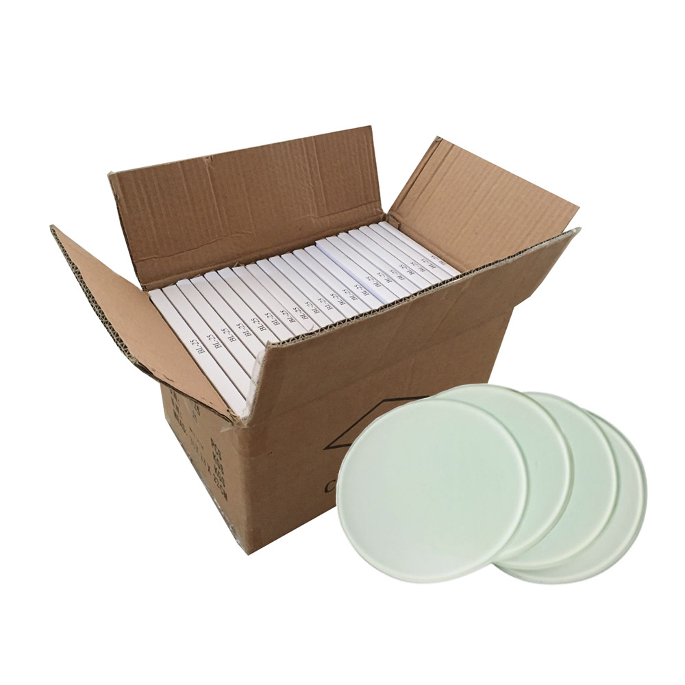 120pcs/CTN Diameter 3.9" Round Sublimation Blank Glass Coaster