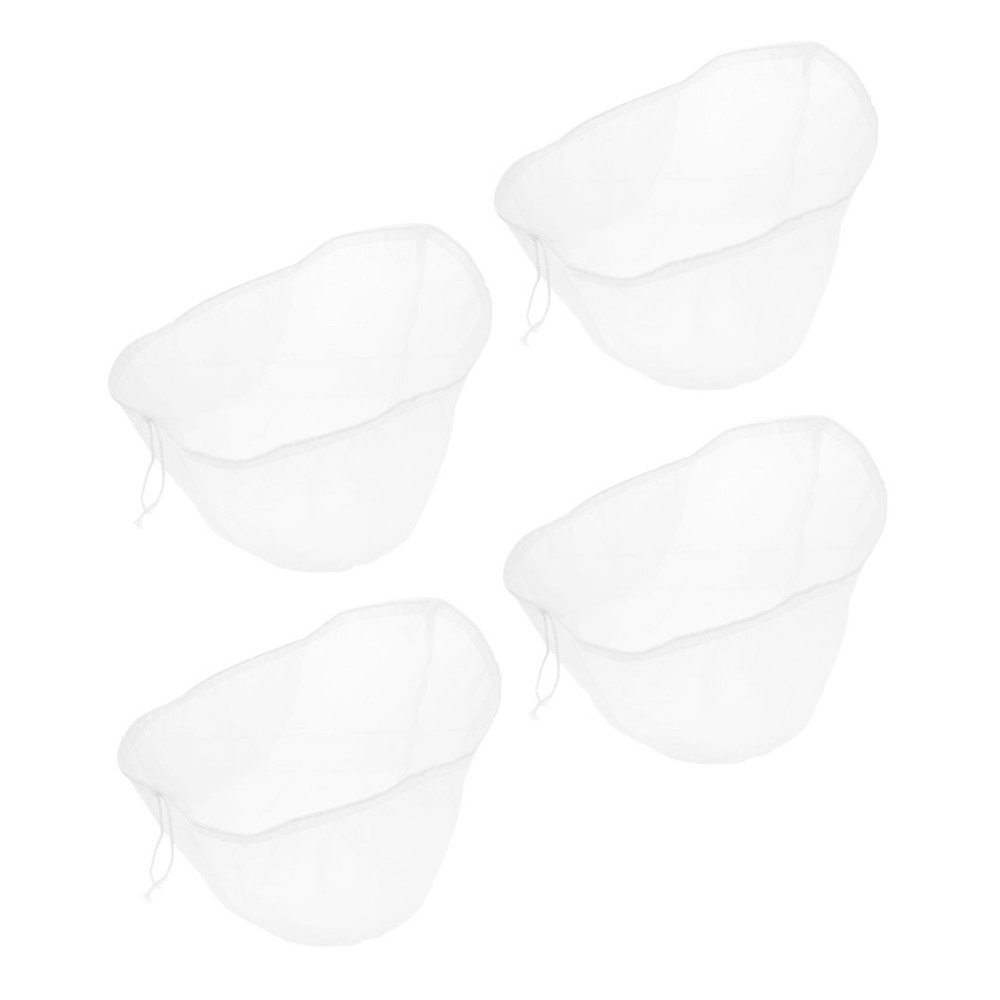 4 Pcs Kitchen Strainer Food Strainers Essentials Fabric Mesh Bag