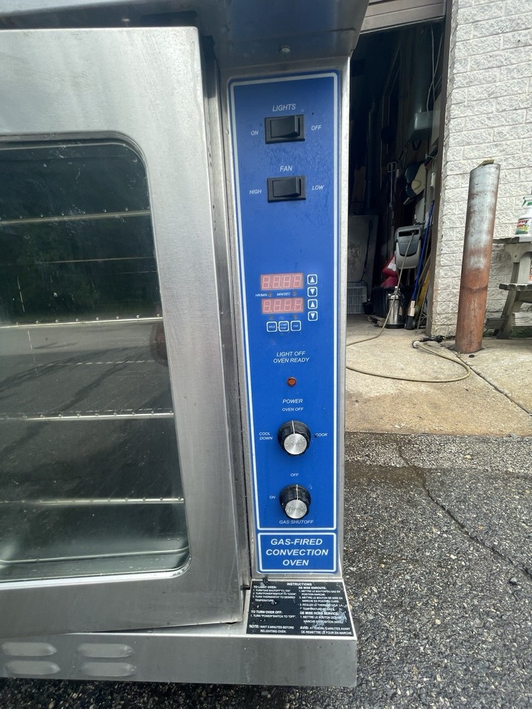 Natural Gas Convection Oven Double Stack Atosa