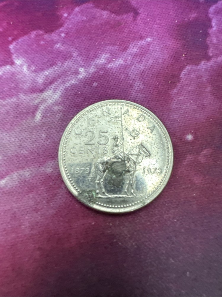 1973 Canada 25 Cent Coin