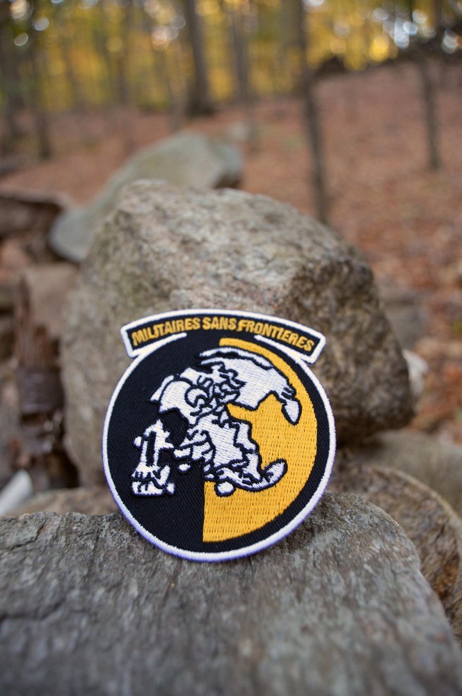 MSF (Militaire Sans Frontières) Hook and Loop Patch From Metal Gear Solid Peace