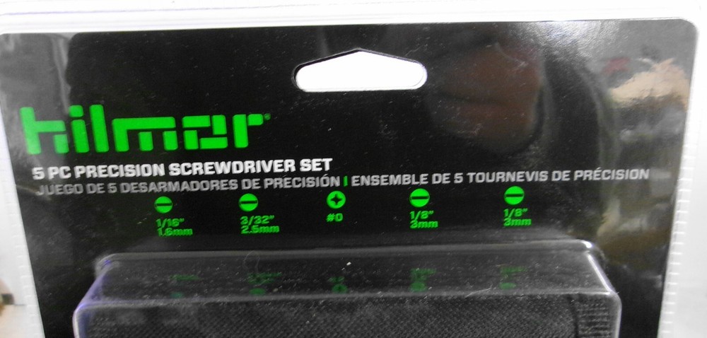 Hilmor 1891089_REV1 5PC Precision Screwdriver Set