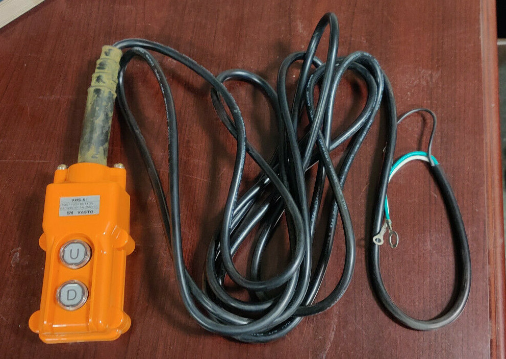 Wired remote control for hydraulic power unit