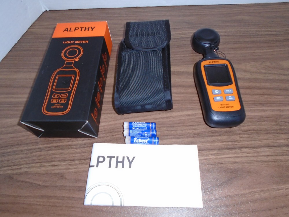 Alpthy Light Meter MT-912