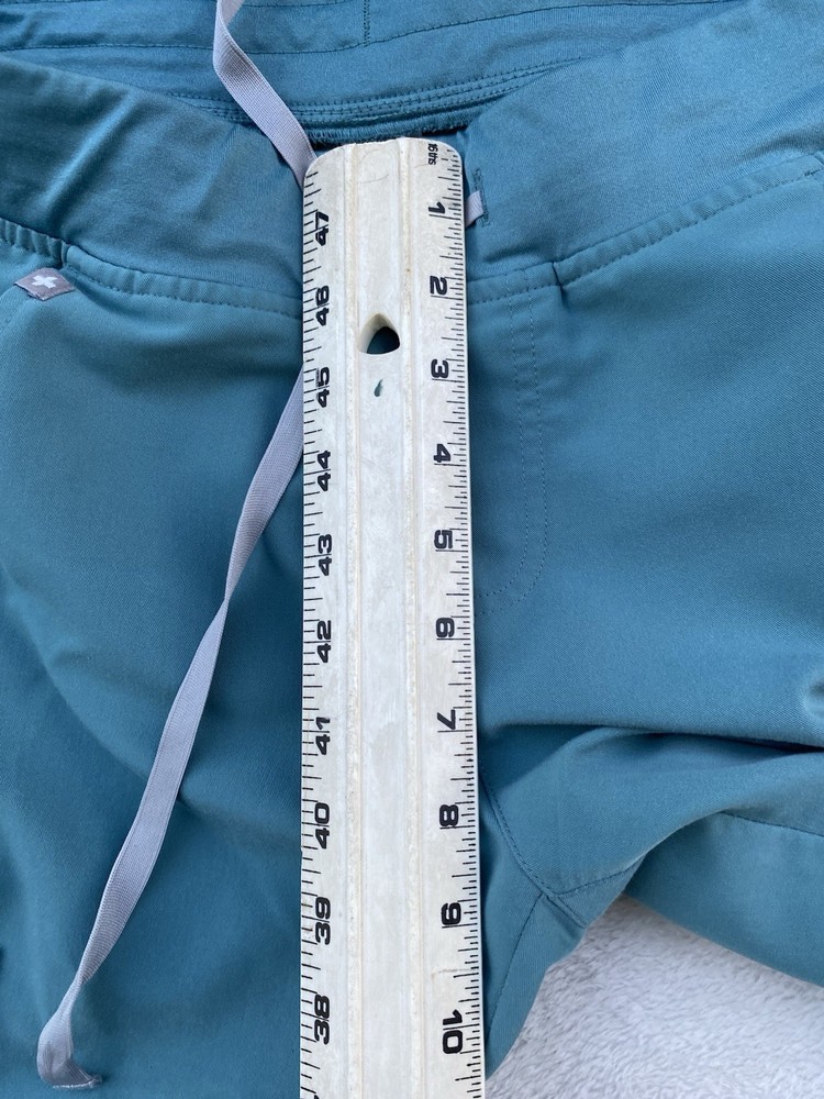 Women’s FIGS Technical Collection Top + Bottom Extra Small Teal Pockets