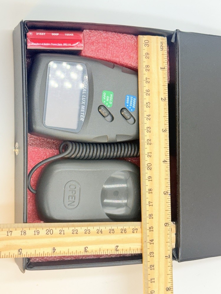 Lux Meter LX-1010B Photo Light Sensor, UNTESTED