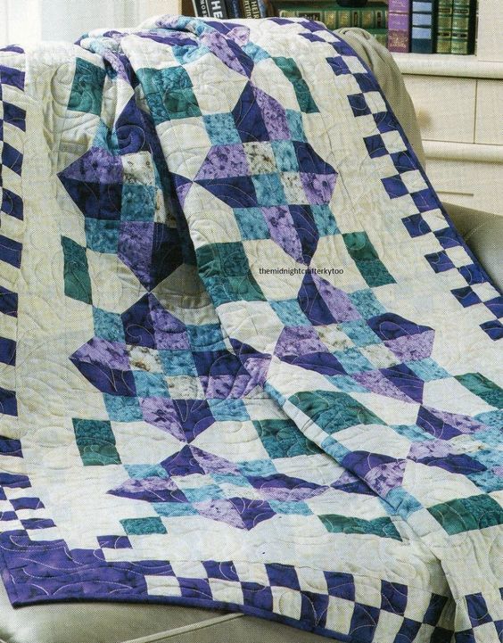 Rare Gems Quilt Pattern Pieced LH