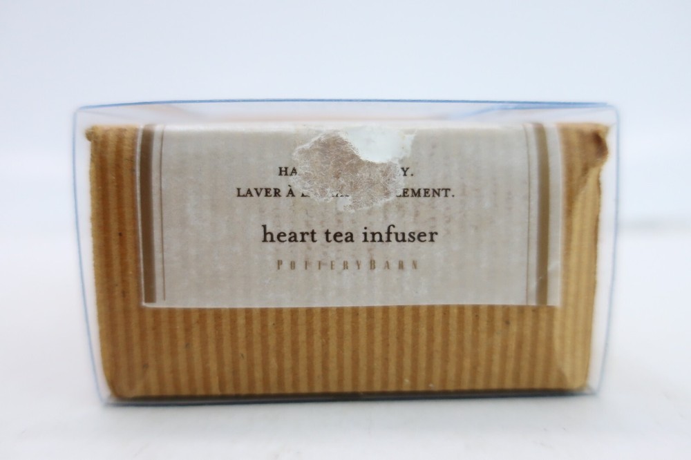 Pottery Barn Tabletop Heart Tea Infuser