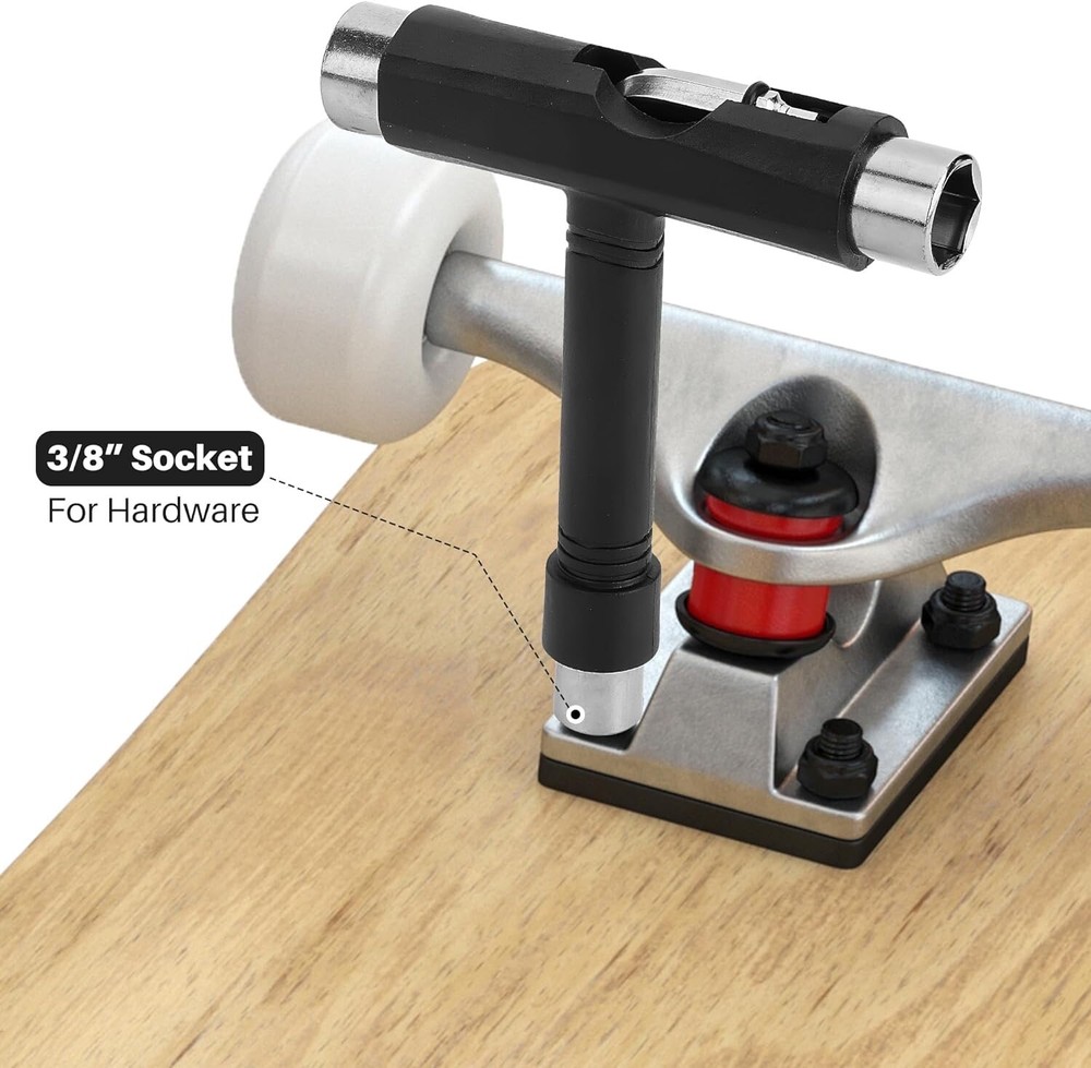 All-In-One Skate Tools Multi-Function Portable Skateboard T Tool Accessory