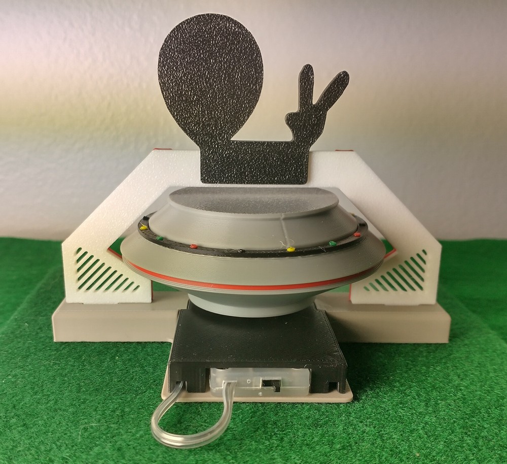 UFO Model Ride - N Scale - Motorized
