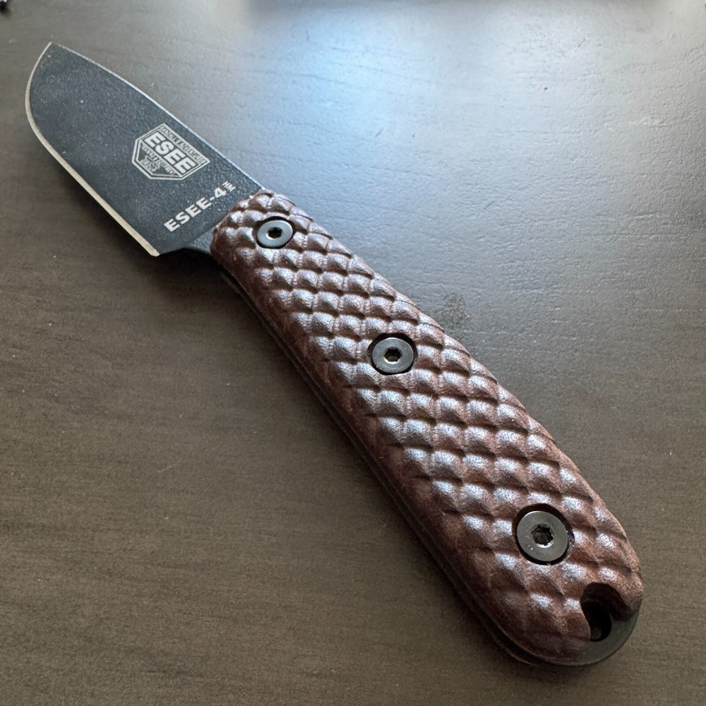 Dragonscale scales compatible with ESEE-3/4HM knife