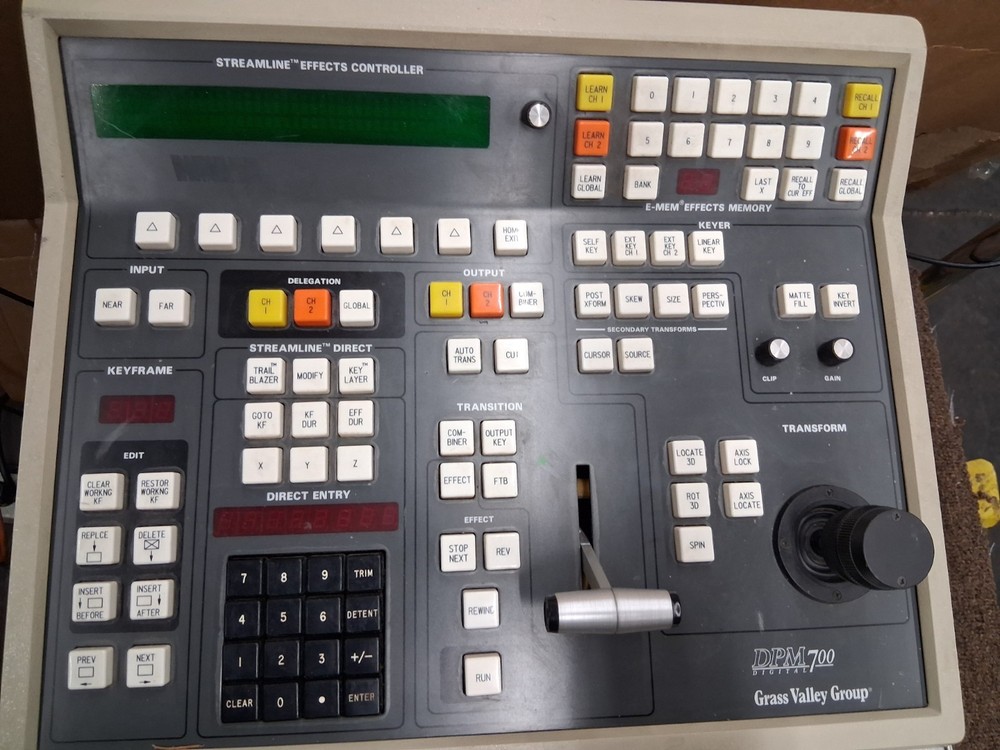 Grass Valley Group DPM 700 Digital Analog Streamline Effects