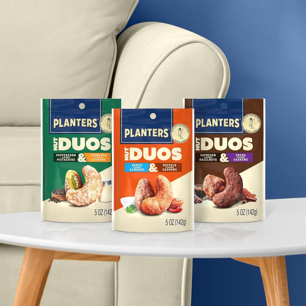 PLANTERS Nut Duos Ranch Almonds & Buffalo Cashews 5 oz