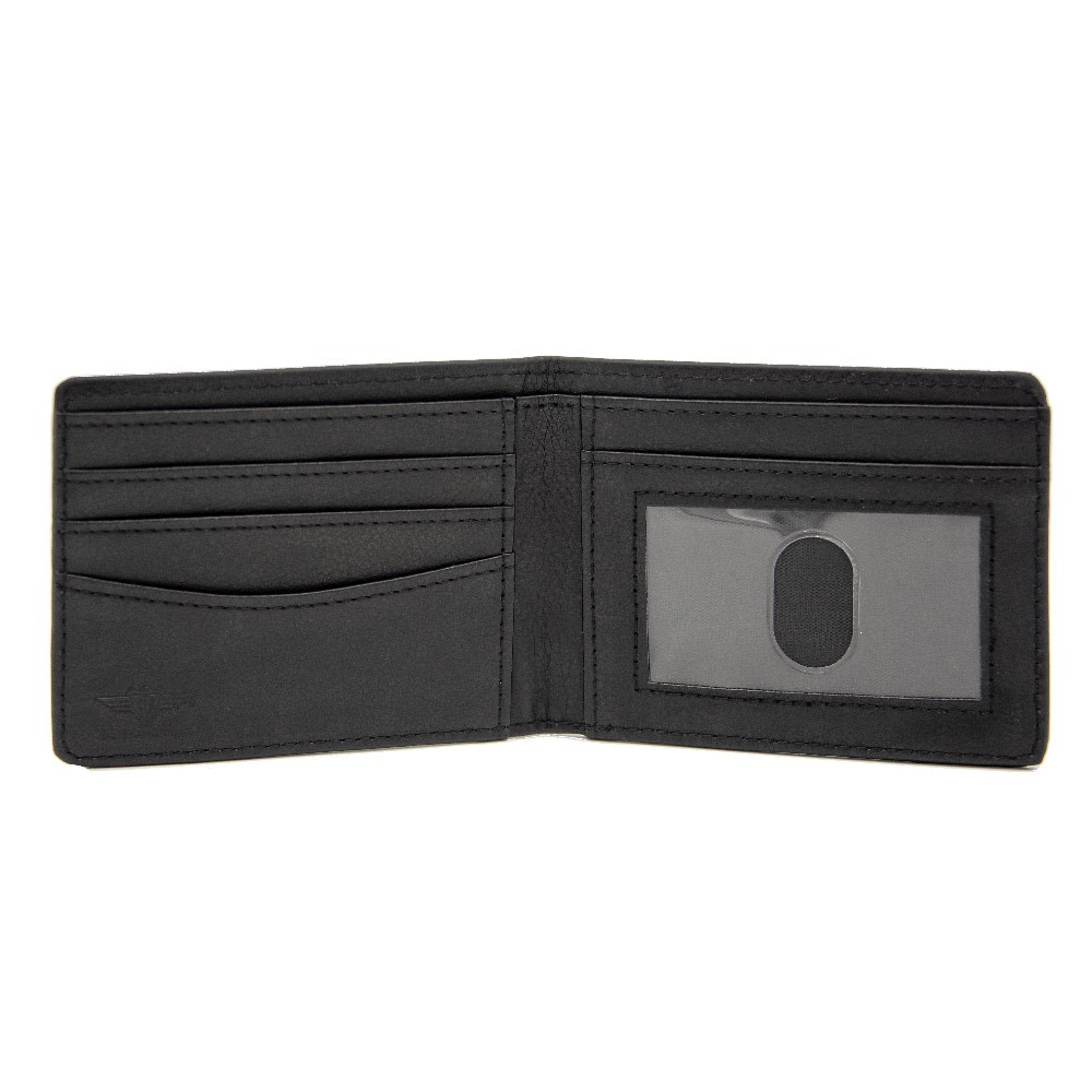 Bi-Fold Wallet Garfield NEVER MET A LASAGNA Pose Light Blue