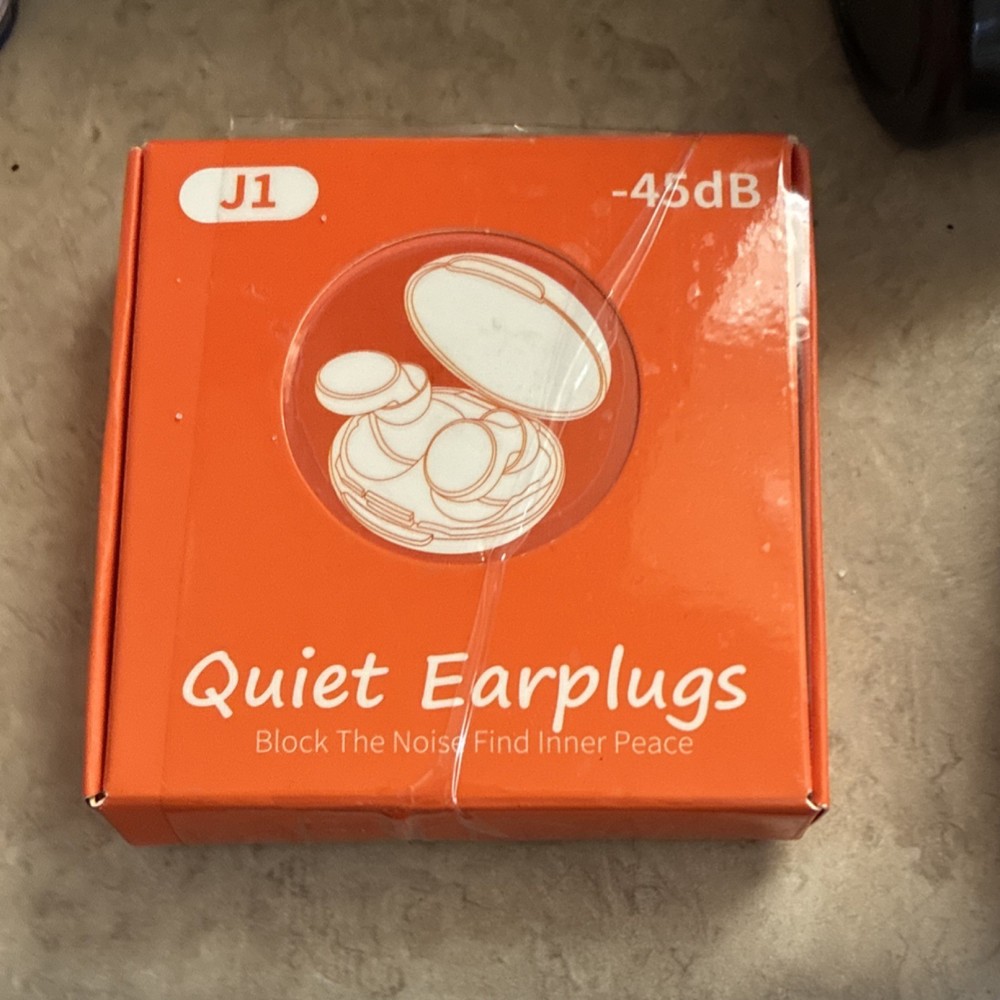 Quiet Soft Reusable Ear Plug Pack J1 Pink Size M for Sleeping
