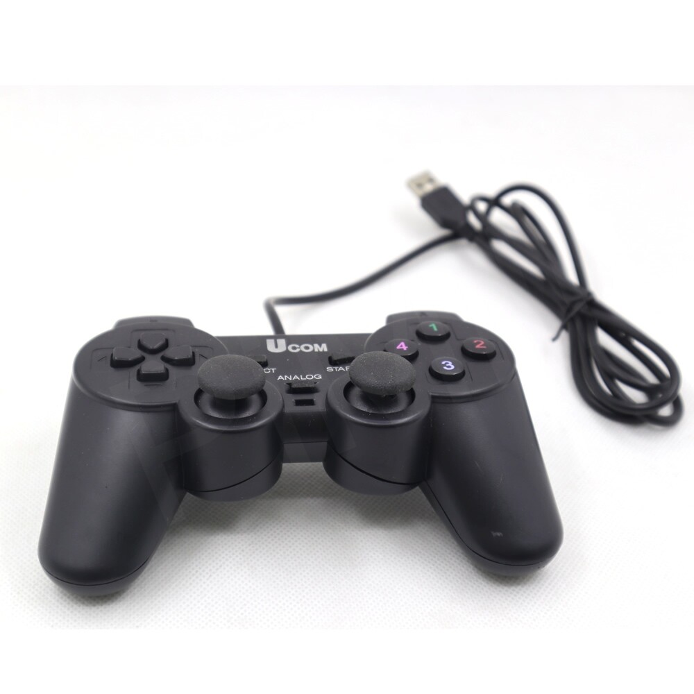 USB Vibration Shock Gamepad Game Controller Joystick Joypad for PC Raspberry Pi