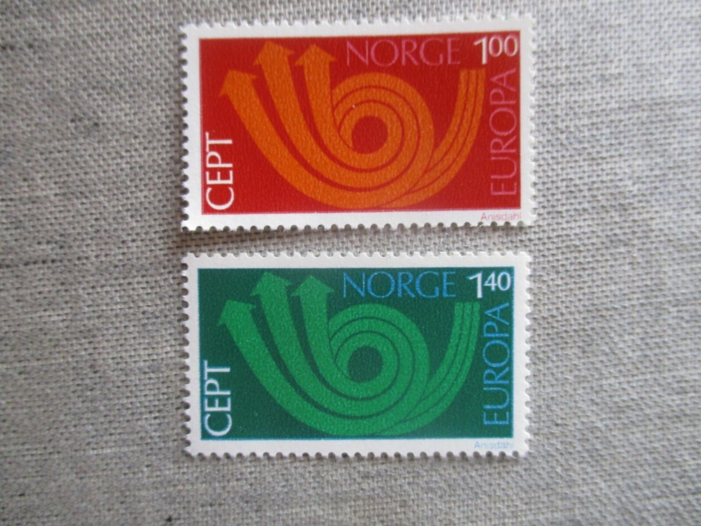 Norway, Scott#604-605, MNH