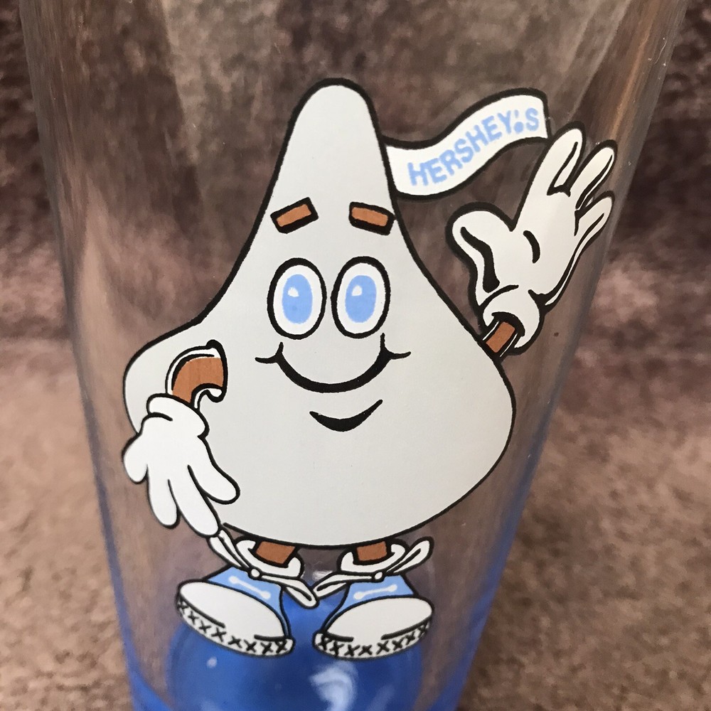 Hershey Kiss drinking glass Chocolate Candy Cup Waving