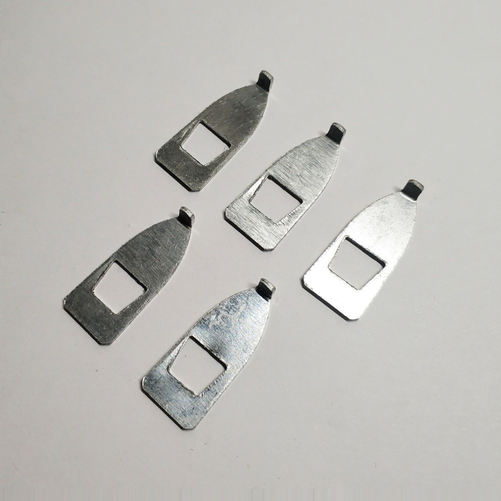 5x 4/4 Cello Aluminium Bow Tip Material Tip Tream Bow Making Restore Fix