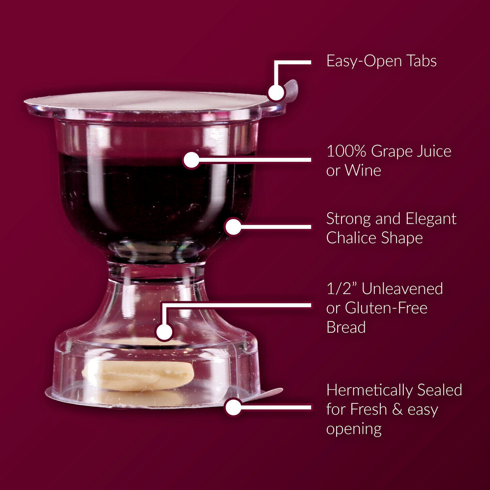 Concord Grape Juice- Whole Wheat Wafer- 150 Pack