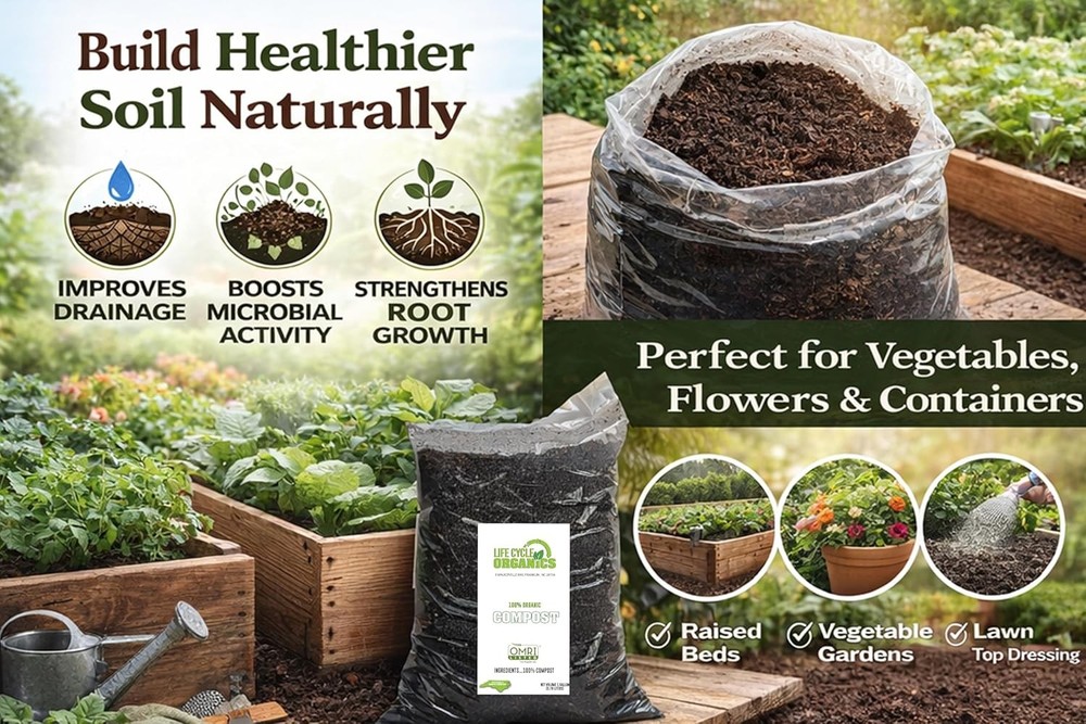 Organic Compost 1 Gallon