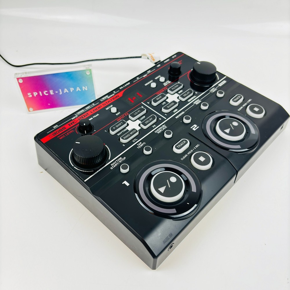 Boss RC-202 Multi Effects DJ Loop Station Looper Used Work w/AC Adapter Tested