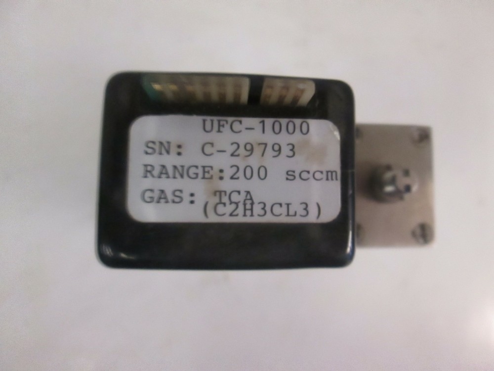 Unit UFC-1000 Mass Flow Controller MFC, TCA (C2H3CL3), 200 SCCM