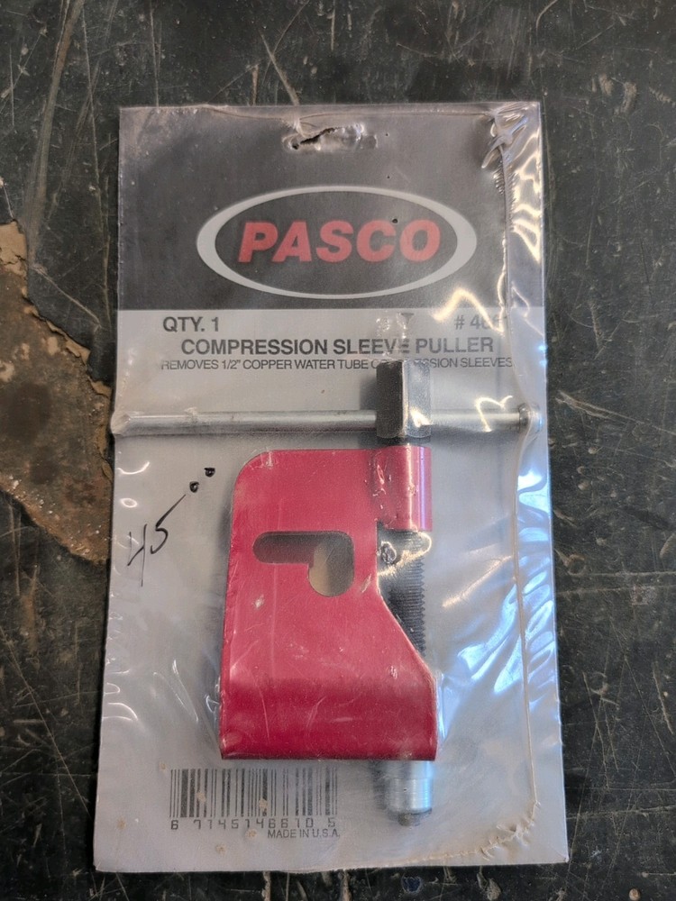 Pasco #4661 Compression Sleeve Puller Brand New
