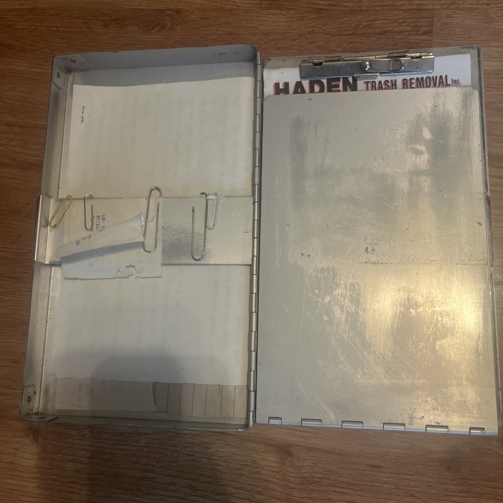 ALUMINUM CLIPBOARD FOLDING 9 X 12