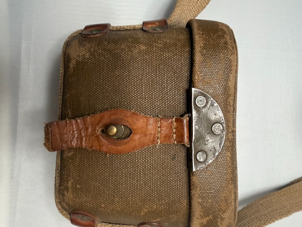 Japanese WWII Compact Binocular 4x10 with Canvas Case
