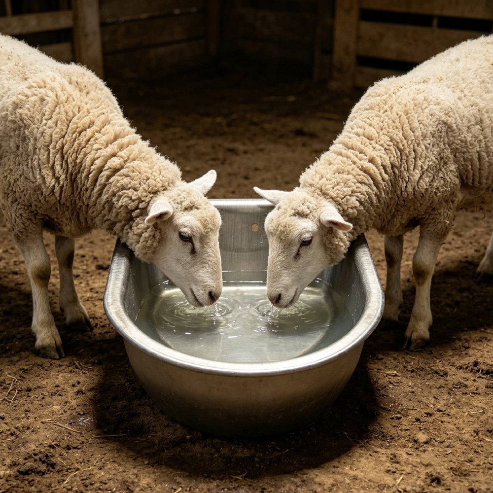 Automatic Livestock Drinker Bowl Easy Installation for Barn