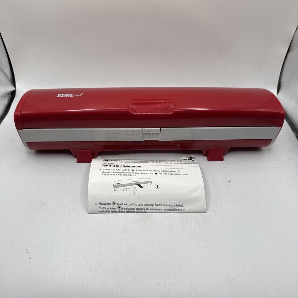 Wrap Master 1500 Paper Wrap Foil Dispenser Red