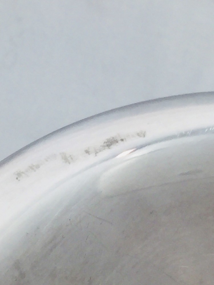 Holger Rasmussen Denmark Vintage Sterling Silver Peapod Compote Bowl