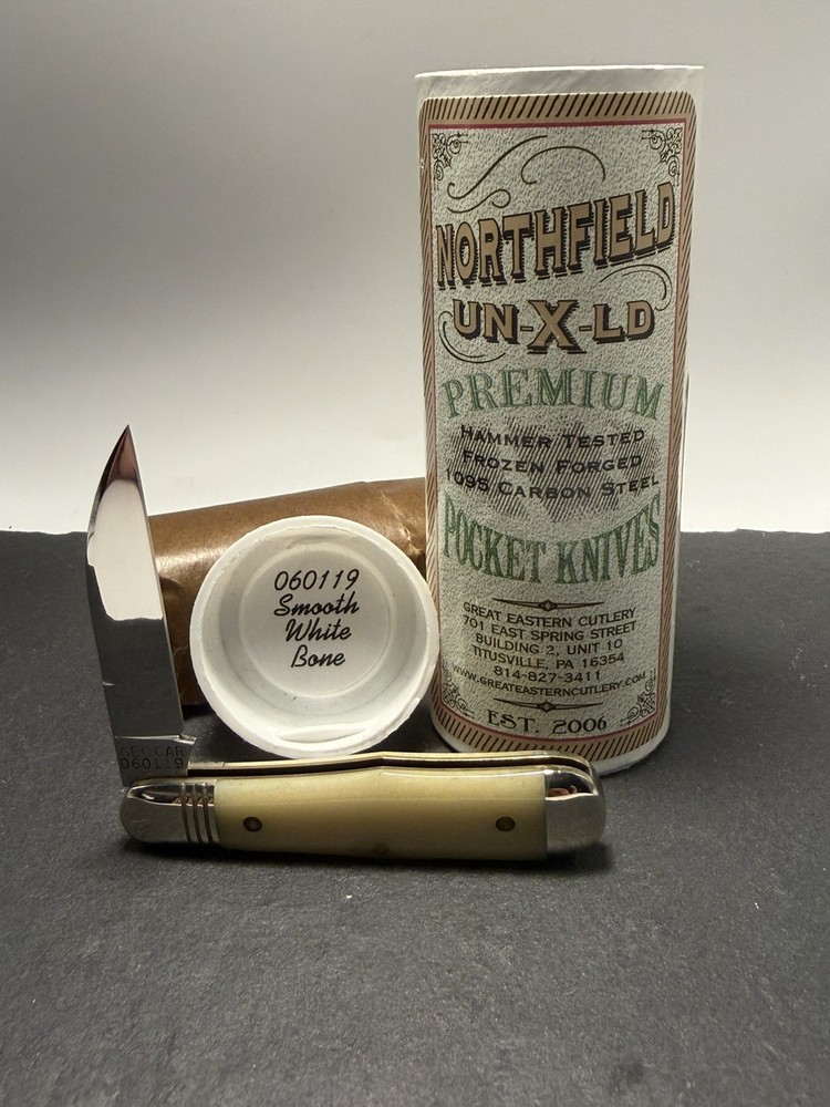 Great Eastern Cutlery 060119 Smooth White Bone