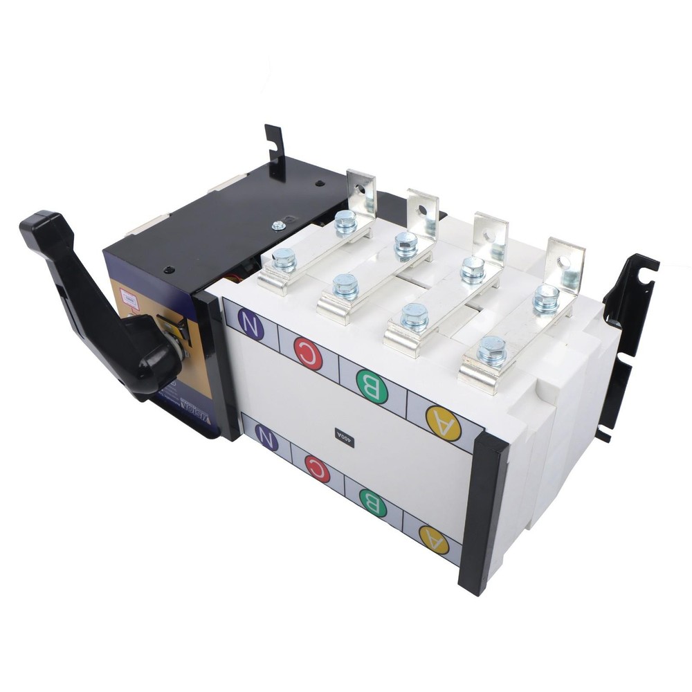 ATS 400A 4P 110/220V Grid to AC Generator Industrial Automatic Transfer Switch